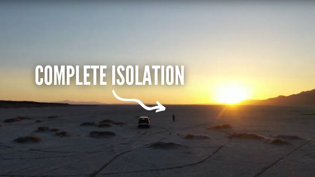 I Spent A Night ALONE in a Remote Desert