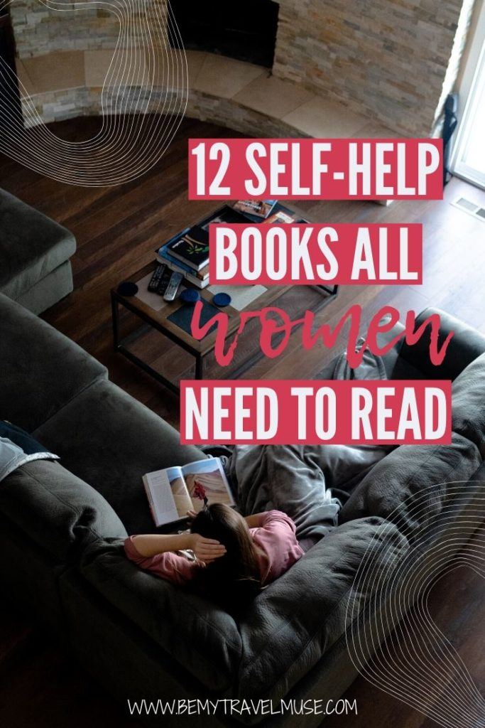 Looking for books that focus on self-help and personal development for women? Here are 12 great books, most of which available on audiobook format, to help you improve yourself, be happier and live a fulfilling life. #Selfhelp