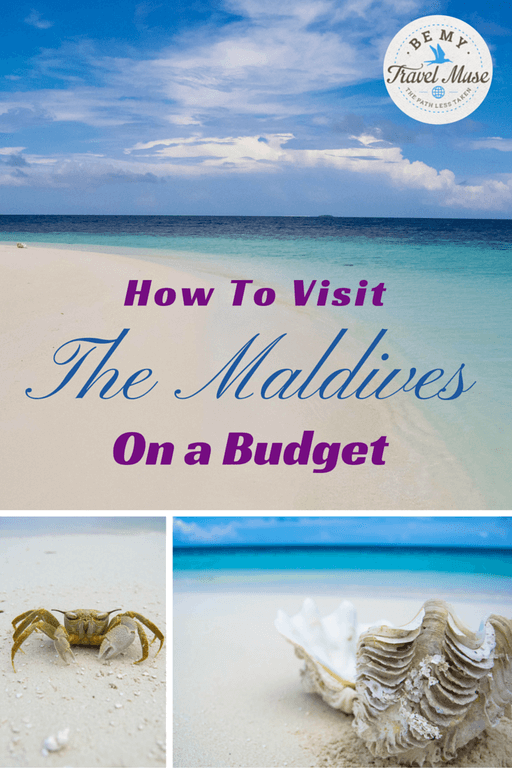 A step-by-step guide on flying to and staying in the Maldives for cheap by using local guest houses and finding fare deals online. It's easy! Read more at https://www.bemytravelmuse.com/maldives-on-a-budget/
